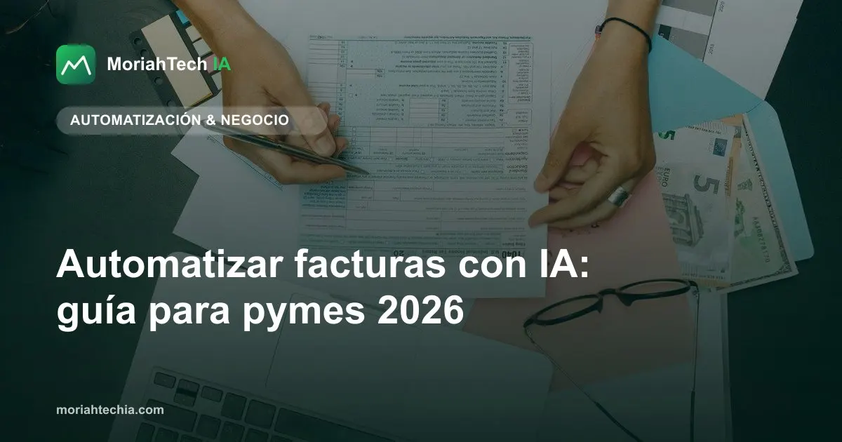 Automatizar facturas con IA: guía para pymes 2026